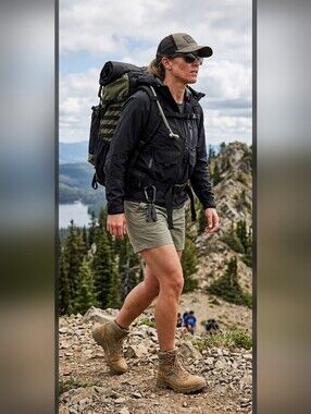 5.11 Tactical Shorts Womens 12 Hiking Outdoor Gorpcore #40